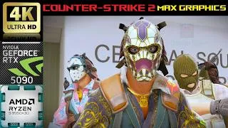 Thumbnail: [4K] Counter Strike 2 - Nvidia RTX 5090 AMD Ryzen 9950x3D - Max Graphics - Live Benchmarks