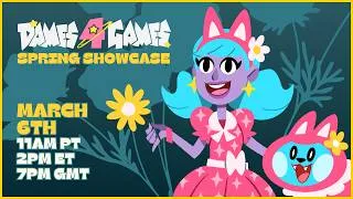 Thumbnail: Dames 4 Games Spring Showcase Trailer  March 2026