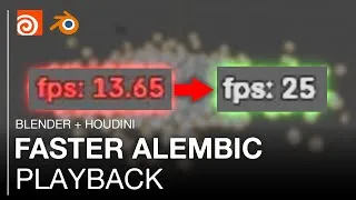 Thumbnail: Faster Alembic Playback in Blender (MDD Workflow)
