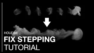 Thumbnail: HOUDINI: Handle Fast Moving Pyro and Eliminate Stepping