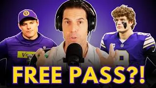 Thumbnail: Why Aren’t the Vikings Getting BLASTED for the J.J. McCarthy Disaster?!
