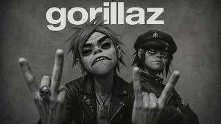 Thumbnail: Gorillaz Demon Days Era Vibe – Dark Trip-Hop AI | Psycho Mix