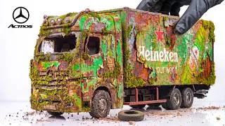 Thumbnail: Restoration Abandoned Mercedes-Benz Actros Truck! Container Version!