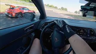 Thumbnail: POV Drive with a 350 HP Cupra on NURBURGRING Nordschleife | Turbo & Exhaust Sound