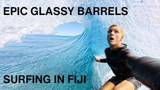 Thumbnail: EPIC GLASSY BARRELS Surfing in Fiji #surfing #fiji #pov