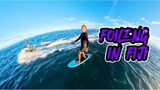 Thumbnail: Foiling in Fiji - Testing UNIFOIL Evolution 135 #fiji #foiling #pov