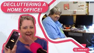 Thumbnail: Guided Decluttering in a Home Office