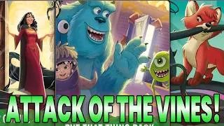 Thumbnail: Disney Lorcana Attack of the Vines! Emerald Set Review