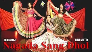 Thumbnail: Nagada Sang Dhol | Deepika Padukone | Dancamaze x Anvi | Navratri Special | Garba Choreography