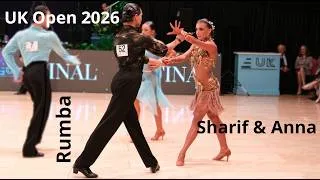 Thumbnail: Sharif Mirkhanov & Anna Dolgopolova - UK Open 2026 - Amateur Latin | FINAL Rumba