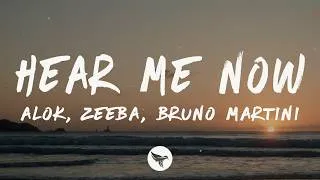 Thumbnail: Alok, Zeeba, Bruno Martini - Hear Me Now (Lyrics)