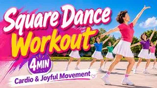 Thumbnail: Stay Active with Square Dance | Fun Exercise for Seniors #danceworkout #squaredance #squaredancing