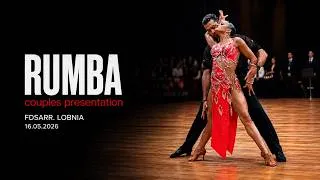 Thumbnail: RUMBA | Couples presentation | Adults Latin | FDSARR, Lobnia 2026