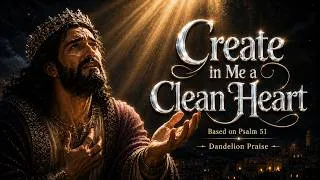 Thumbnail: Create in Me a Clean Heart | Psalm 51 Worship Song | Prayer for Repentance, Cleansing & Renewal