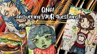 Thumbnail: QnA! Chatting and drawing. ✨