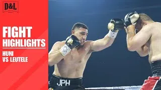 Thumbnail: It's a Heavyweight WAR! | Justis Huni vs. Kiki Leutele | FIGHT HIGHLIGHTS