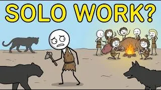 Thumbnail: Why Did Ancient Humans Never Work Alone — And Why You Don't Want To Either?