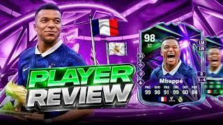 Thumbnail: 98 SUMMER STARS MBAPPÉ PLAYER REVIEW - EA FC 26 ULTIMATE TEAM