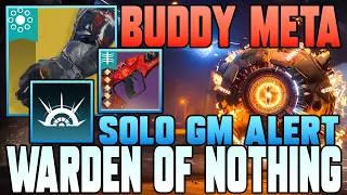 Thumbnail: Prisamtic Warlock Getaway Artist Build | Solo Flawless GM Alert Warden of Nothing | Destiny 2 Buddy