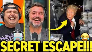 Thumbnail: Trump Gets BRUTALLY ROASTED Over His Catering Escape
