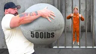 Thumbnail: Strongman vs World's Heaviest Escape Prison!