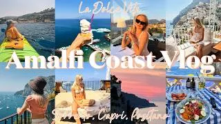 Thumbnail: AMALFI COAST DIARIES - Euro Summer - Scenic Sorrento - Iconic Capri Island - Postcards From Positano
