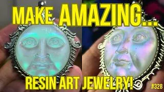 Thumbnail: 328. THIS MOLD Makes INCREDIBLE Resin Art Jewelry!