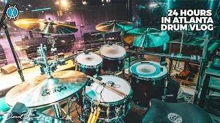 Thumbnail: 24 hours in Atlanta! // Drum Vlog