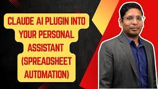 Thumbnail: Claude AI Plugin Into Your Personal Assistant (Spreadsheet Automation)