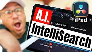 Thumbnail: How to Find Any Clip Instantly in DaVinci Resolve for iPad (AI IntelliSearch)