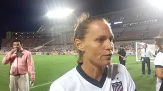 Thumbnail: Christie Rampone Post Game Interview 11/10
