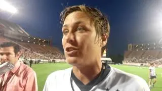 Thumbnail: Abby Wambach Post Game Interview 11/10