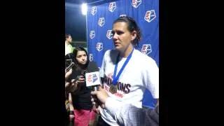 Thumbnail: Christine Sinclair Post Game Interview After NWSL Championship