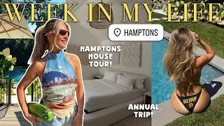 Thumbnail: week in my life 🏄‍♂️ ☀️ annual hamptons house