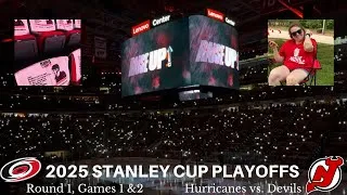 Thumbnail: CAROLINA HURRICANES: 2025 NHL Playoffs, Round 1 - Games 1 & 2 vs. @njdevils🏒🥅