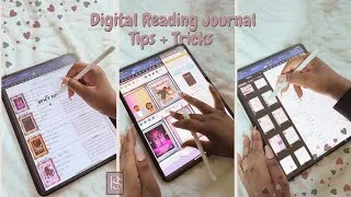 Thumbnail: 5+ Ways to Customize Your Digital Reading Journal | Goodnotes Tips