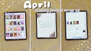 Thumbnail: April Digital Reading Journal Wrap Up and Flip Through