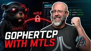 Thumbnail: AdaptixC2 GopherTCP Listener & Agent Explained | Red Team Home Lab Guide