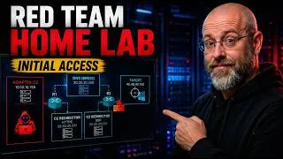 Thumbnail: Red Team Home Lab - Initial Access Demo