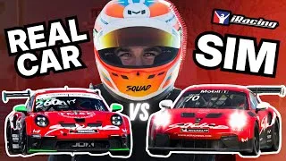 Thumbnail: Is iRacing Actually Like a Real Porsche Cup Car?