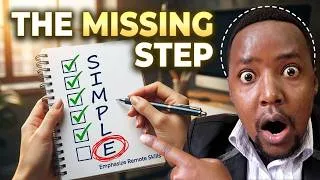 Thumbnail: 6-Step SIMPLE Framework: Remote Jobs Cheat Code