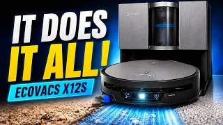 Thumbnail: This Robot Vacuum Finally Does Carpets Right! ECOVACS X12S OmniCyclone