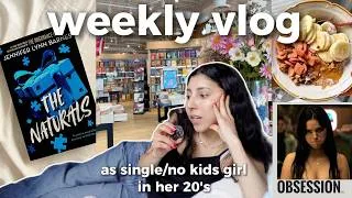 Thumbnail: week in my life as a single/no kids girl in her 20's while living at home 🎥📖🌸