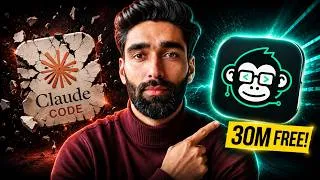Thumbnail: Goodbye Claude Code? This FREE Tool Gives You 30 MILLION Tokens Daily