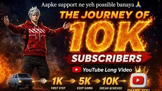 Thumbnail:  The Story of 10K Family 👑 | Kaise Kiya Maine? 😭 standard ke bina 🥺#alok #freefire #video 