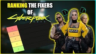 Thumbnail: Ranking every FIXER in Cyberpunk 2077