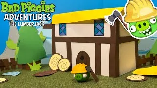 Thumbnail: Bad Piggies Adventures - Episode 5 - The Lumberjack - Angry Birds Mattel Series