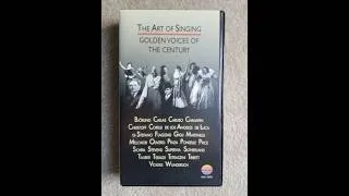 Thumbnail: Opening to The Art of Singing: Golden Voices of the Century 1996 VHS (1997 Reprint)