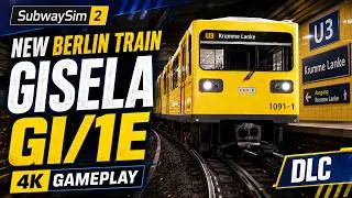 Thumbnail: SubwaySim 2 - NEW Berlin Gisela GI/1E Train! 4K
