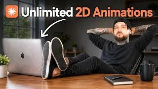 Thumbnail: I Used AI to Create 2D Animations (Tutorial)